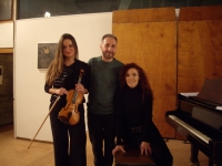 Conservatory of Athens – Recital for violin and piano (December 2012)
