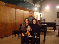 Conservatory of Athens – Recital for violin and piano (December 2012)
