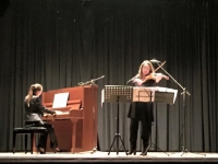 Recital for violin and piano, December 2015,Kos