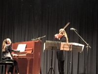 Recital for violin and piano, December 2015,Kos